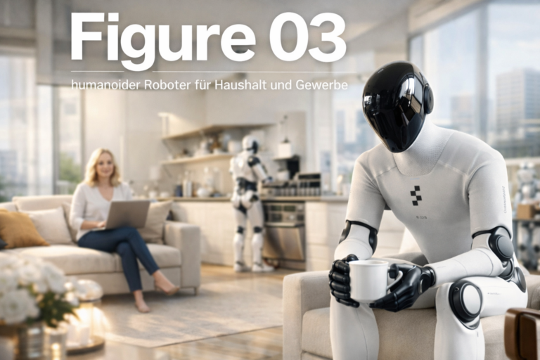 Figure 03 – humanoider Roboter für Haushalt und Gewerbe