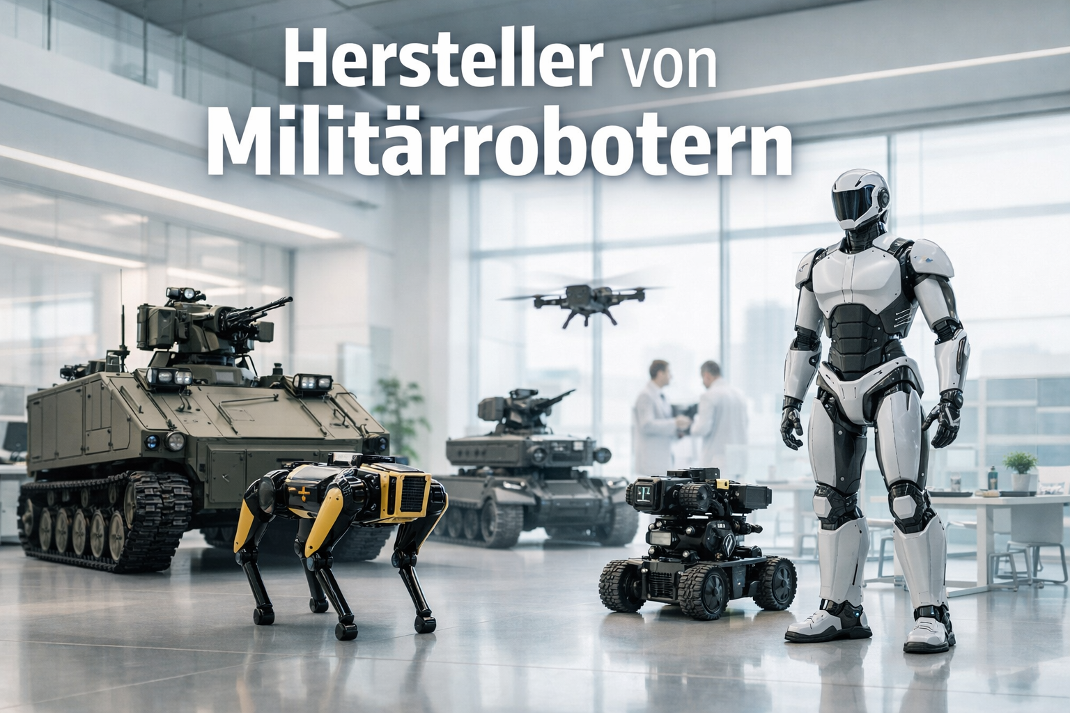 Hersteller von Militärrobotern
