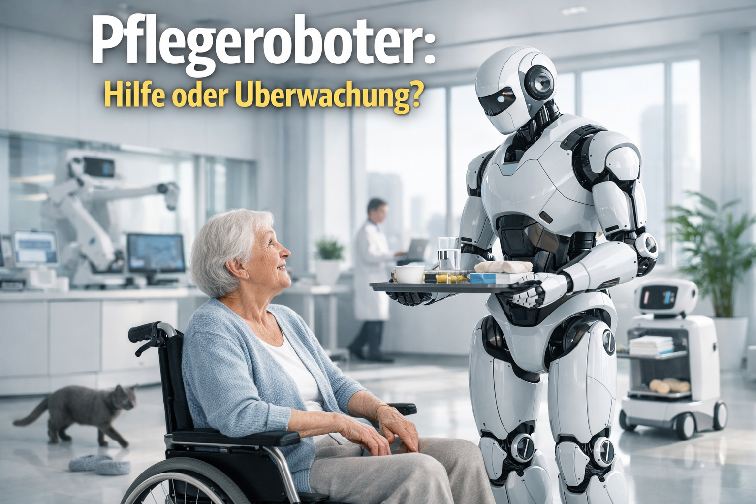 Der beschwerliche Weg zum autonomen Haushalts- und Pflegeroboter