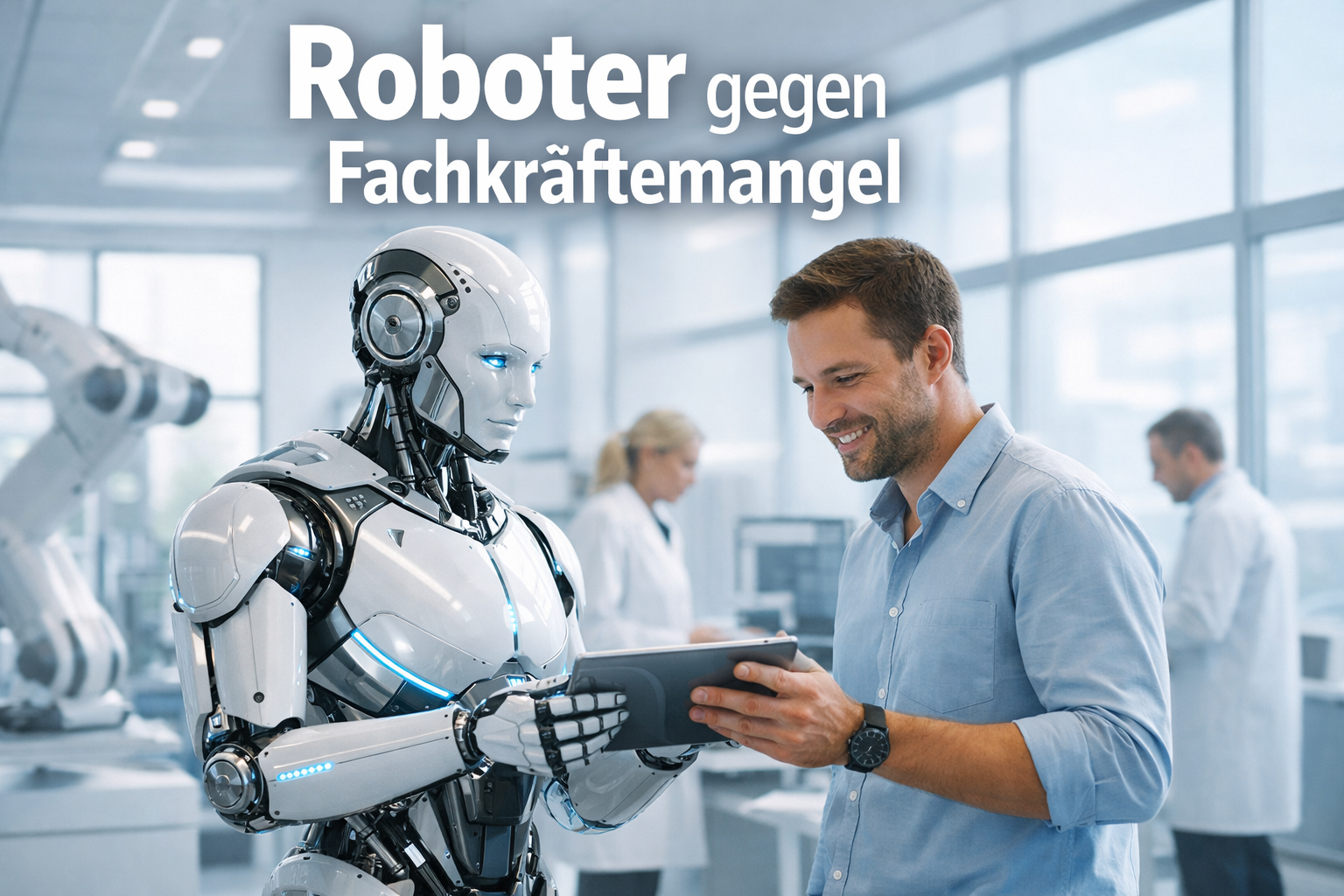 Roboter gegen Fachkräftemangel