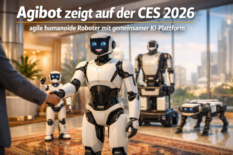 Agibot: Humanoide Roboter mit KI-Plattform