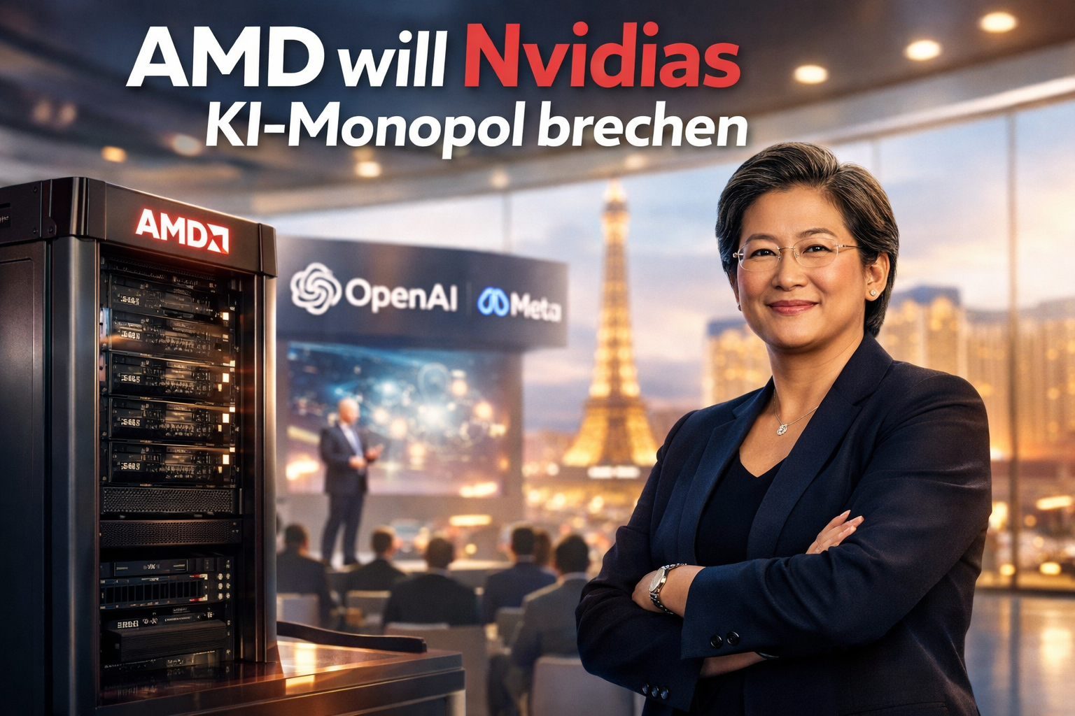 AMD greift Nvidias KI Monopol an