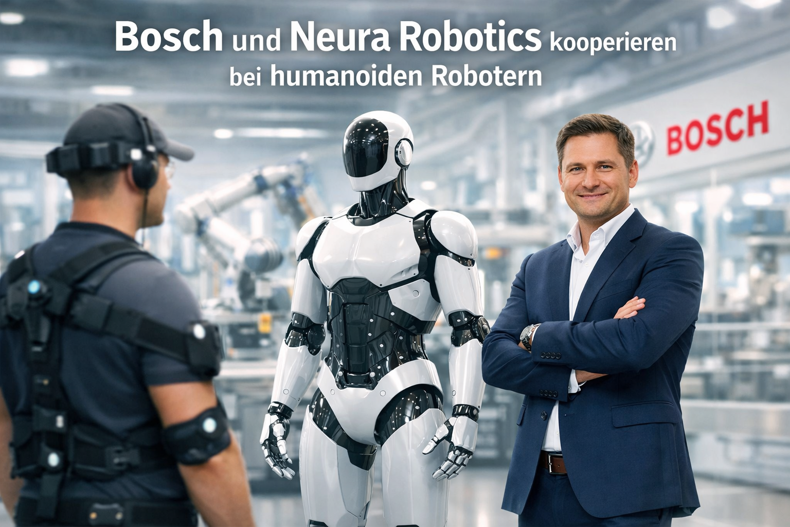 Bosch & Neura: Durchbruch bei Robotern