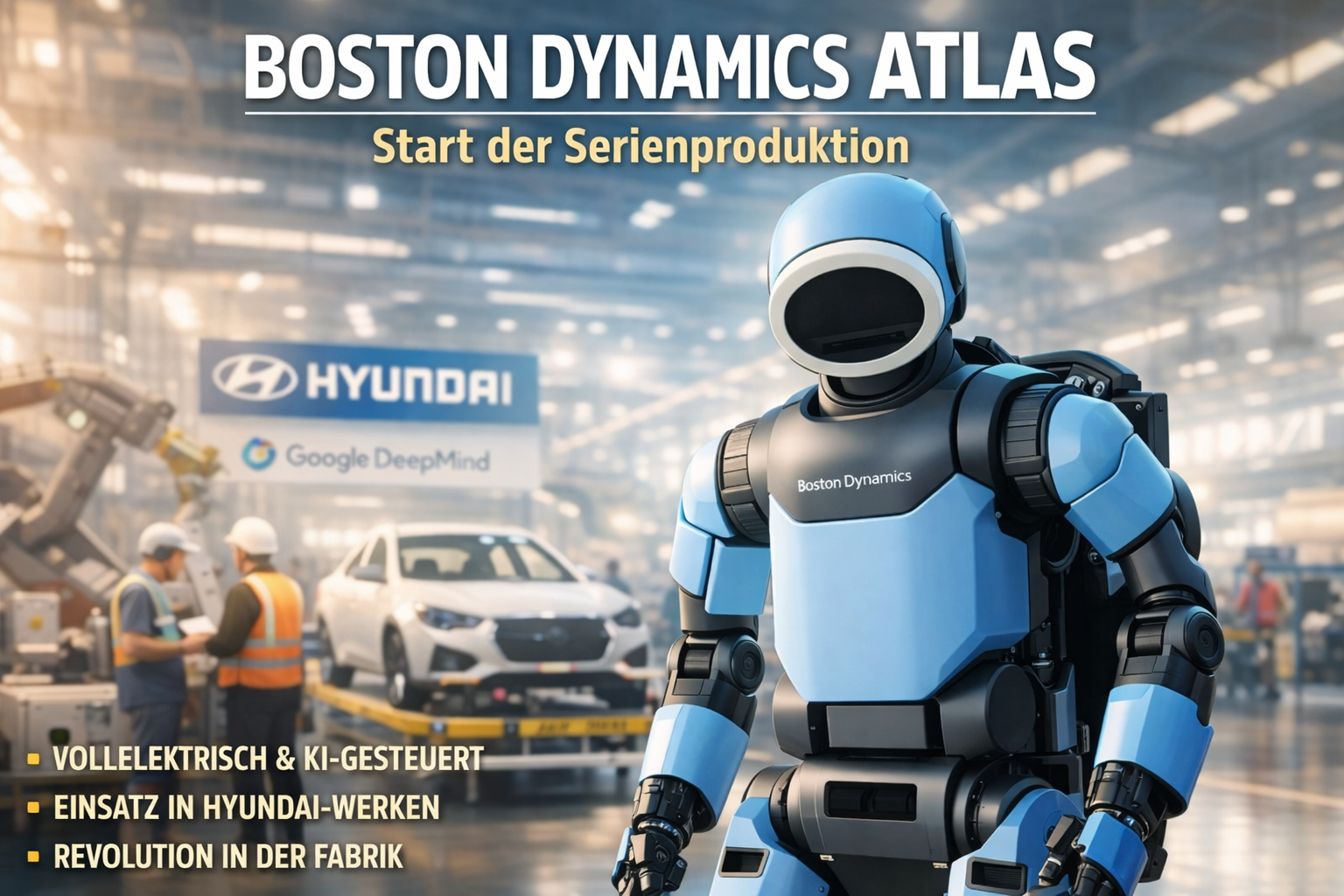 Boston Dynamics Atlas startet durch: Humanoider Roboter reif für den Markt