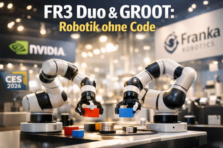 FR3 Duo & GR00T: Robotik ohne Code
