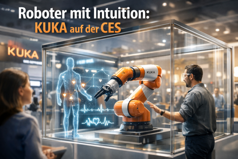 Roboter mit Intuition: KUKA auf der CES