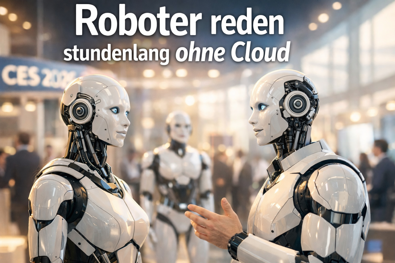 Realbotix Roboter reden stundenlang