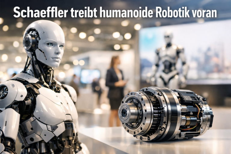 Schaeffler treibt humanoide Robotik