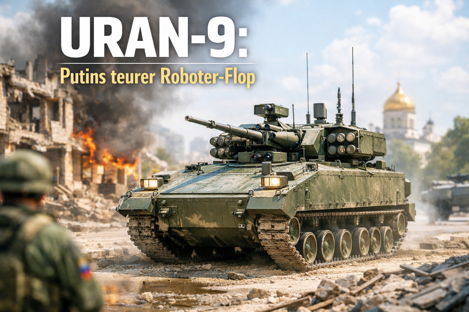 Uran-9: Russlands teurer Roboter-Flop