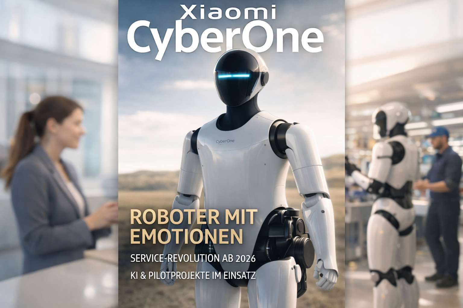 Xiaomi CyberOne: Humanoider Roboter für den Service-Sektor