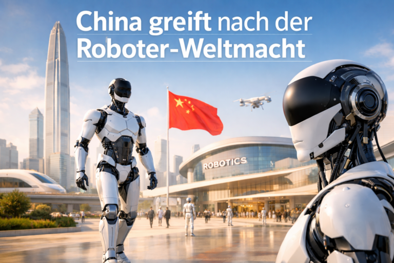 China greift nach der Roboter Weltmacht