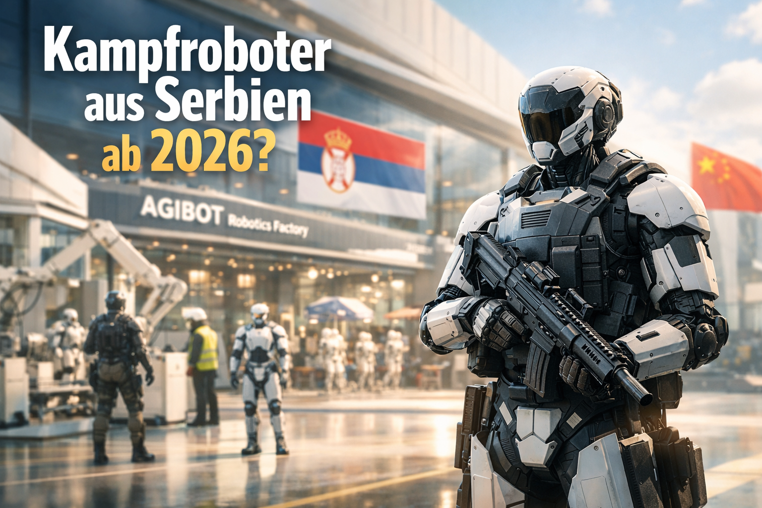 Kampfroboter aus Serbien ab 2026?