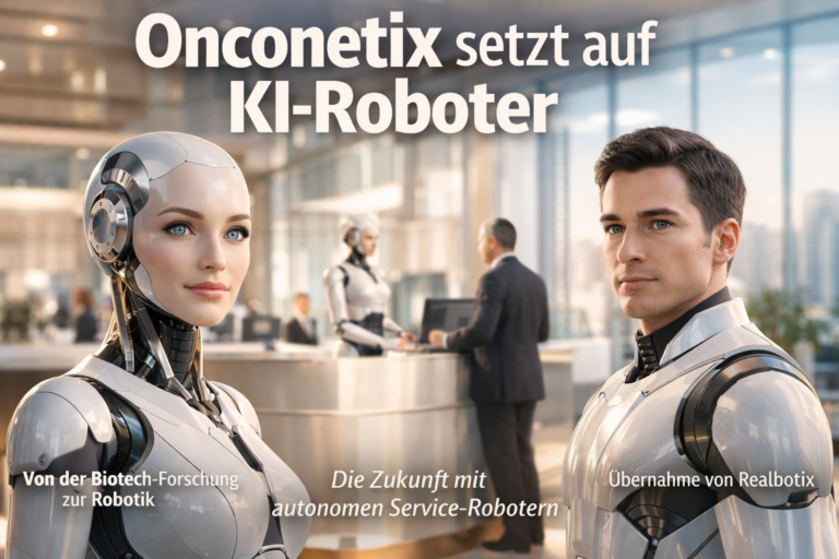 Onconetix setzt auf menschenähnliche KI-Roboter