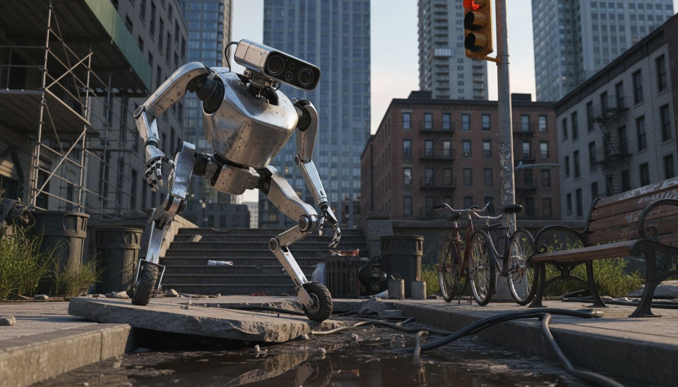 Die unsichtbare Mauer: Warum Outdoor-Roboter an der Infrastruktur scheitern