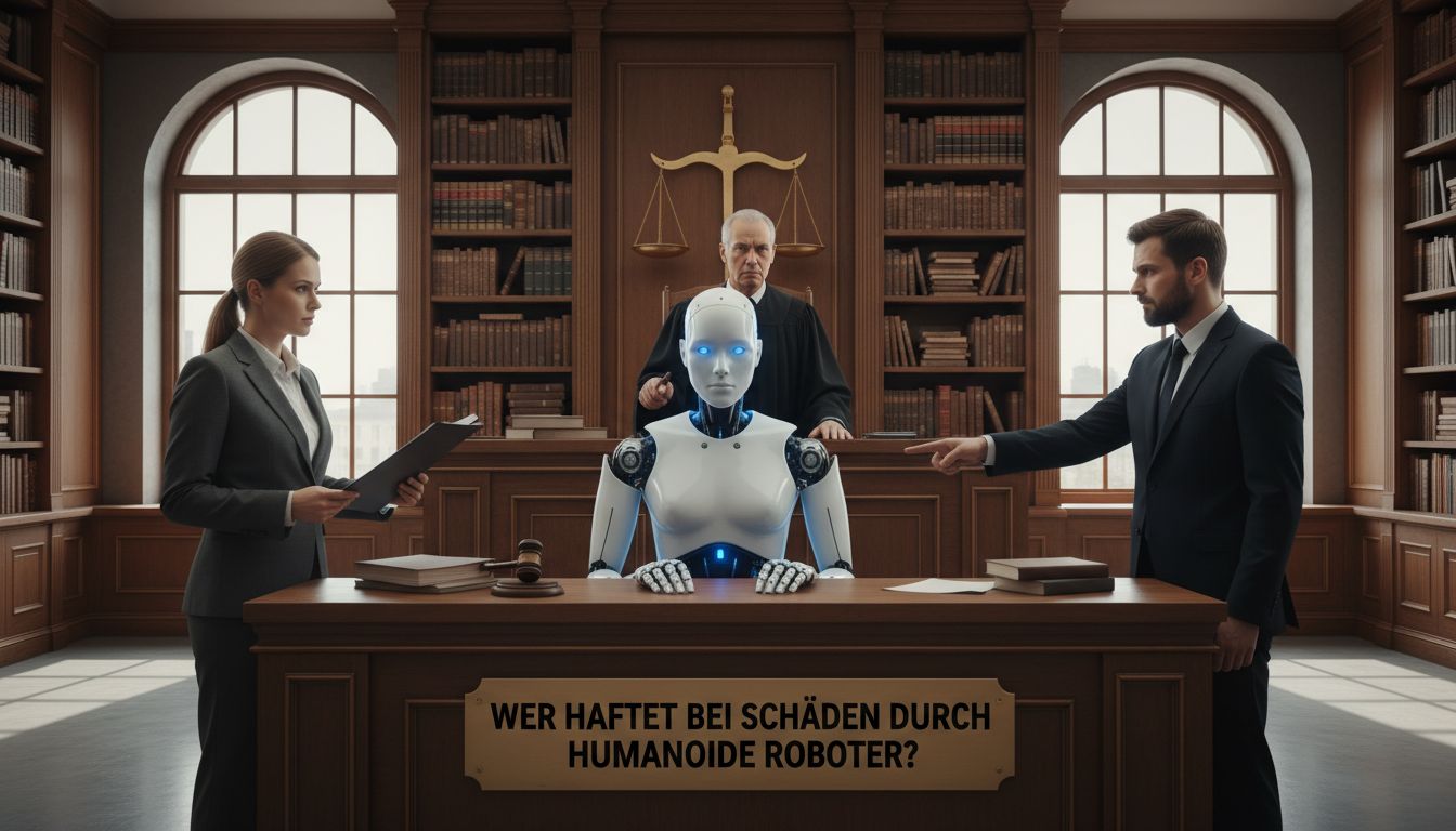 Wer haftet bei Schäden durch humanoide Roboter?