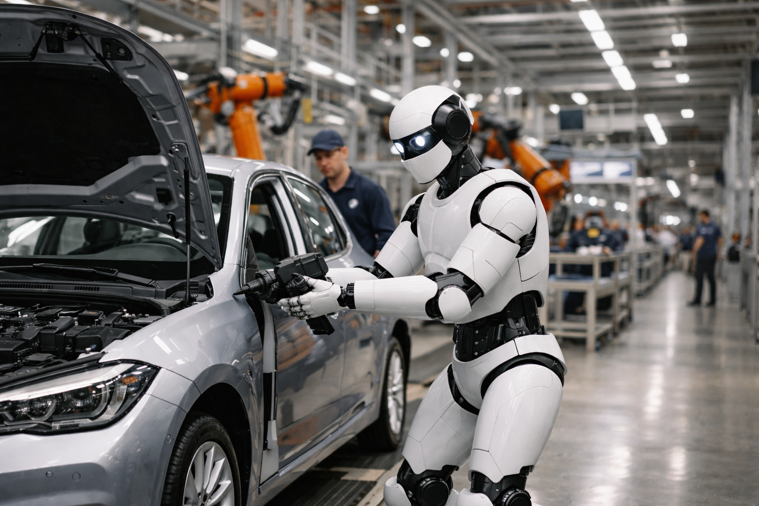 BMW testet humanoiden Roboter