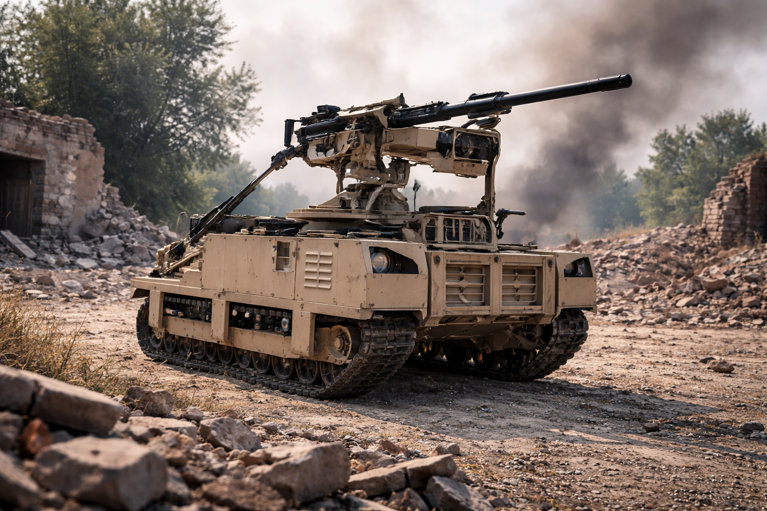 Droid TW 12.7: Ukrainischer Kampfroboter im Detail