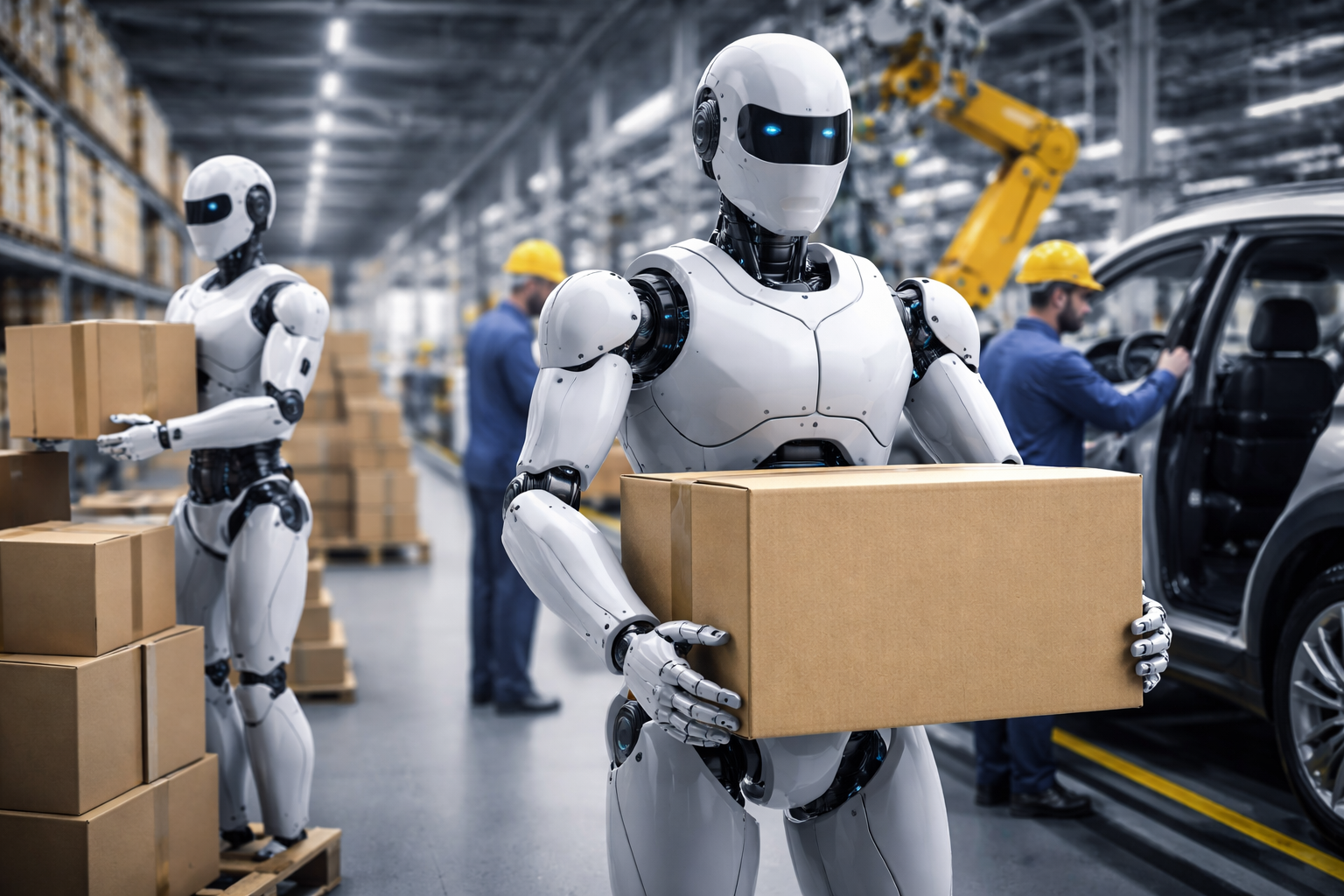 Humanoide Roboter in der Wirtschaft: Einsatzgebiete und ROI