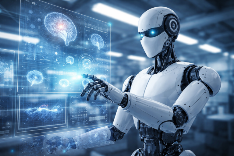 Physical AI: Wie humanoide Roboter lernen, die Welt zu verstehen [Bildinhalt mit KI erstellt]