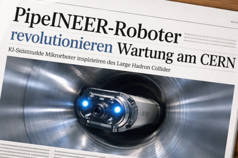 PipeINEER Roboter [Bildinhalt mit KI erstellt]