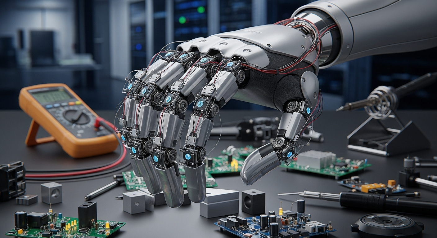 Roboterhände werden endlich präzise mit 3D Sensoren