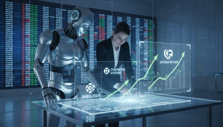 Robotik-Aktien: Die besten Chancen im Boom-Markt [Bildinhalt mit KI erstellt]