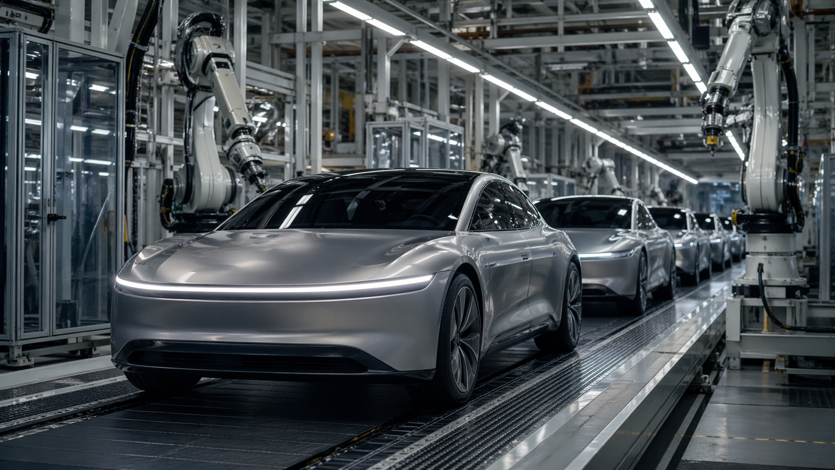 Tesla startet mit Cybercab Robotaxi-Produktion