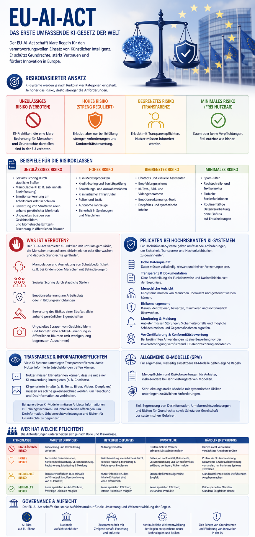 EU AI Act Infografik