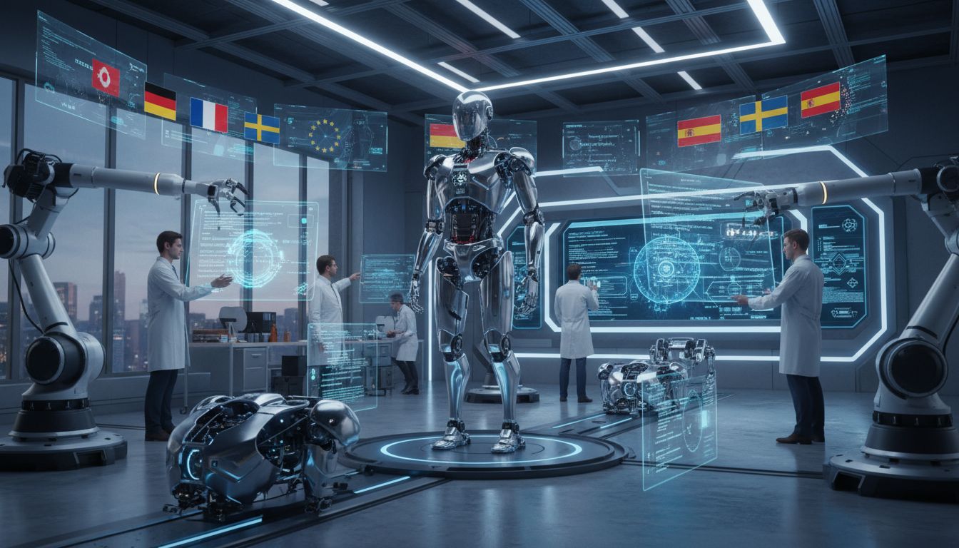 EU Offensive fuer Robotik Technologie