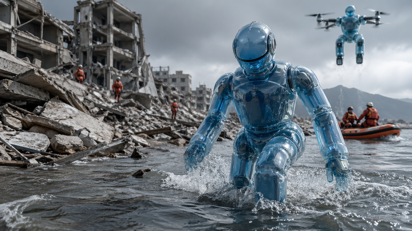 Weich-Robotik: Der "GrowHR" – Aufblasbare Roboter für die Rettung