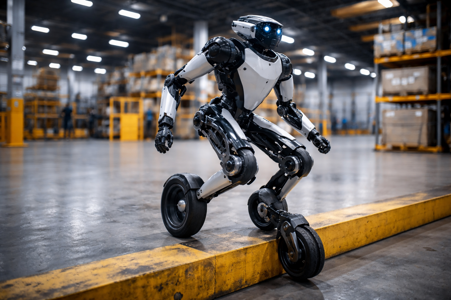 Roadrunner: Warum Hybrid-Roboter (Räder + Beine) die Zukunft der Logistik sind