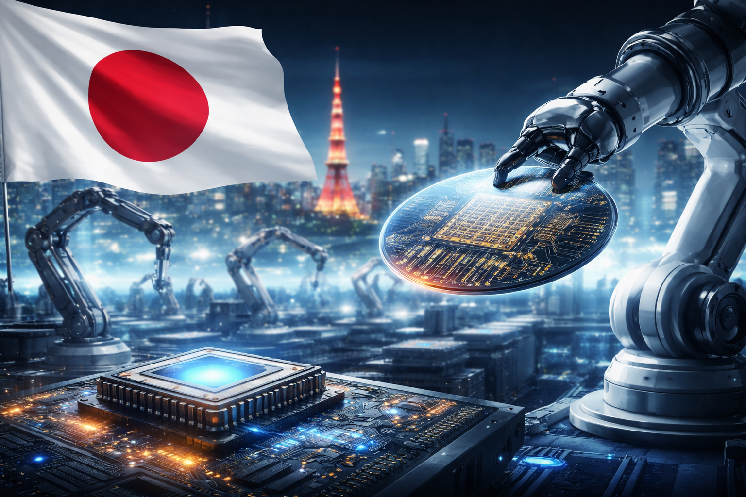 Japan investiert Milliarden in Chips, KI und Robotik