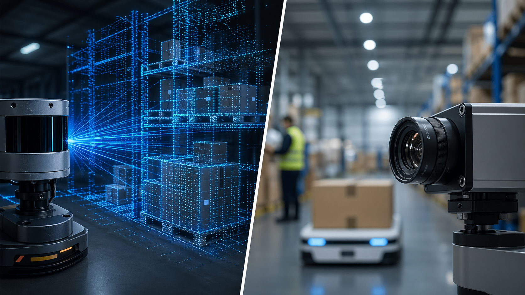 LiDAR vs Kamera in der Robotik: Was ist besser?