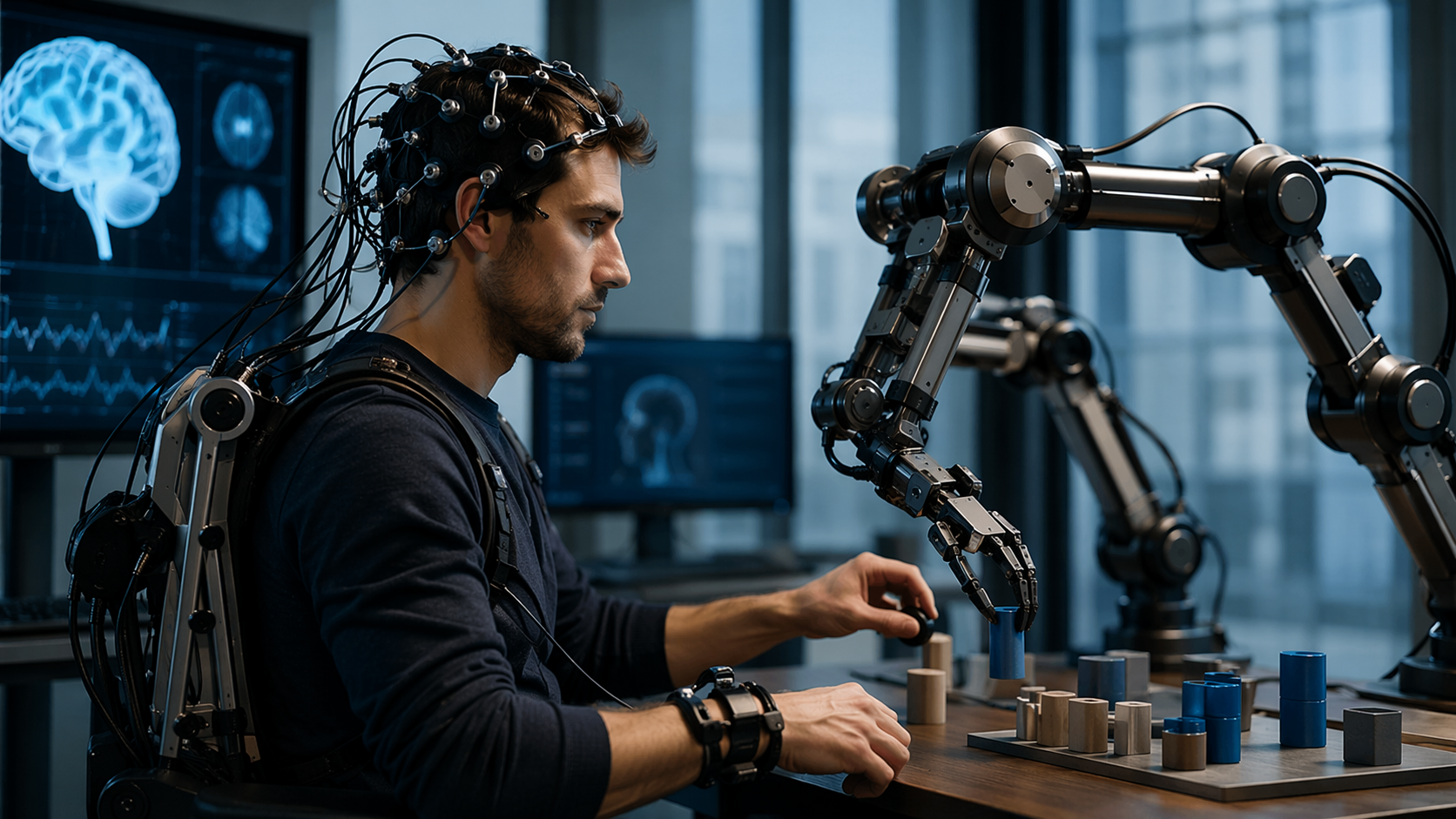 Neuro Robotik Mensch Maschine Adaption