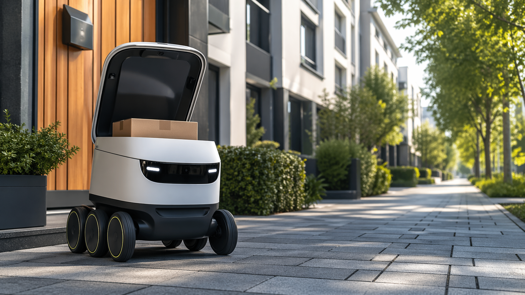 Roboter im Kurierdienst: Wie autonome Lieferroboter die Logistik revolutionieren