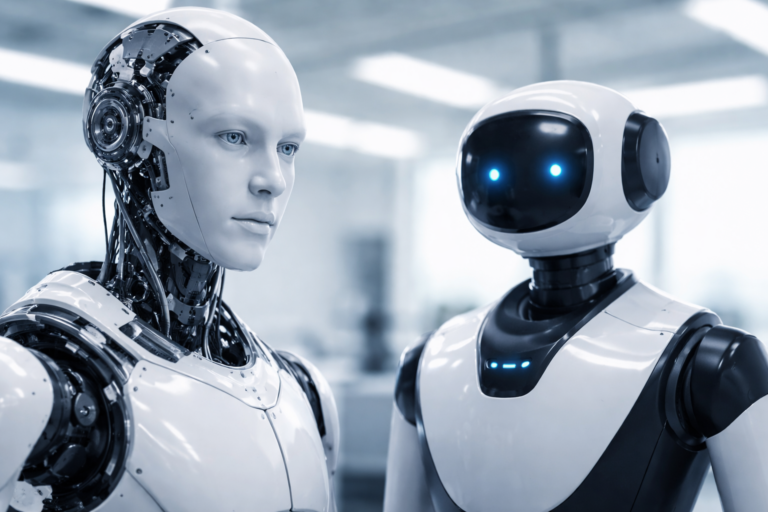 Roboter nie wie Menschen aussehen