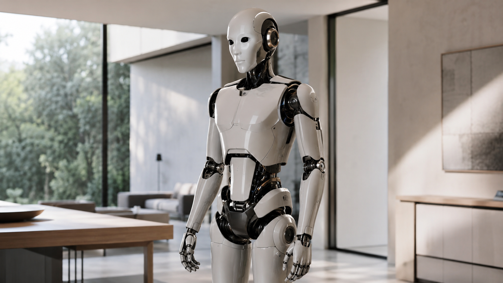 Apple Roboter [Bildinhalt mit KI erstellt]