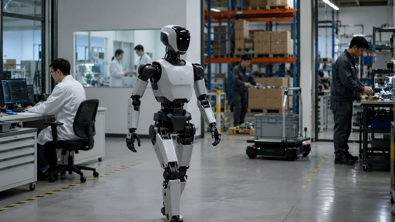 EngineAI Roboter [Bildinhalt mit KI erstellt]