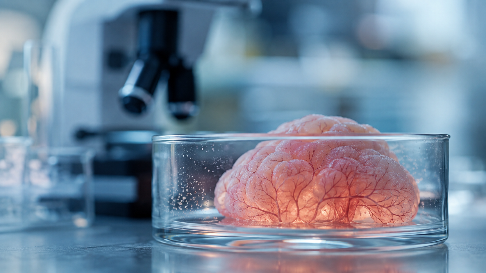 Biocomputing und Organoide Intelligenz [Bildinhalt mit KI erstellt]
