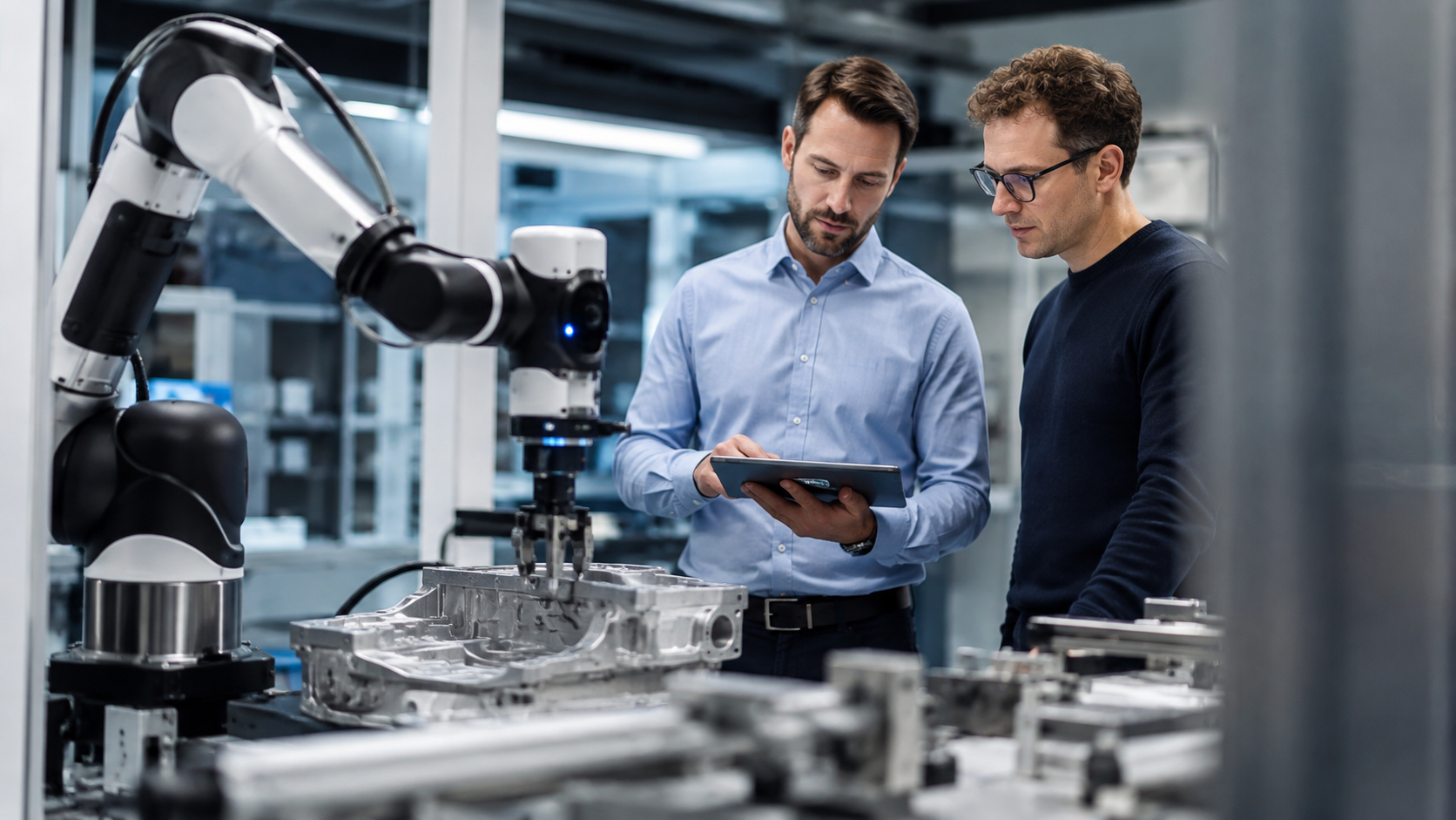 Bosch und Bowintec bauen KI Roboter [Bildinhalt mit KI erstellt]