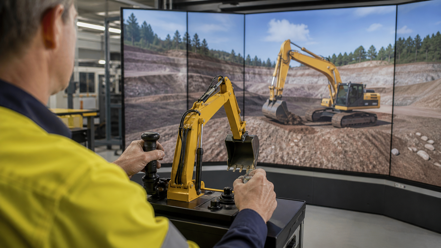 mit excavator world space interface [Image content created with AI]