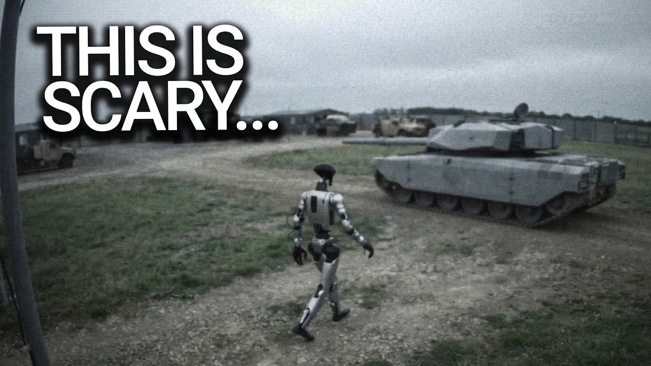 KI-Roboter im Panzer: Was das virale Experiment wirklich beweist - Vorschaubild zum YouTube-Video