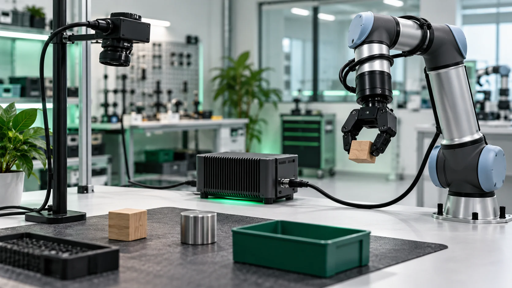 End-to-End Lernen Robotik in der Robotik – redaktionelle Symbolaufnahme [Bildinhalt mit KI erstellt]