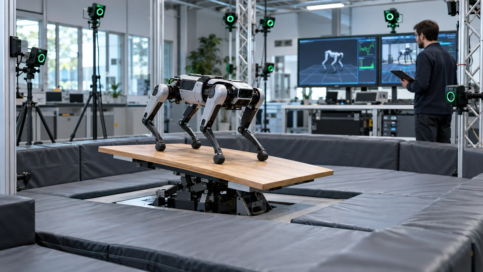 Reinforcement Learning Robotik in der Robotik – redaktionelle Symbolaufnahme [Bildinhalt mit KI erstellt]