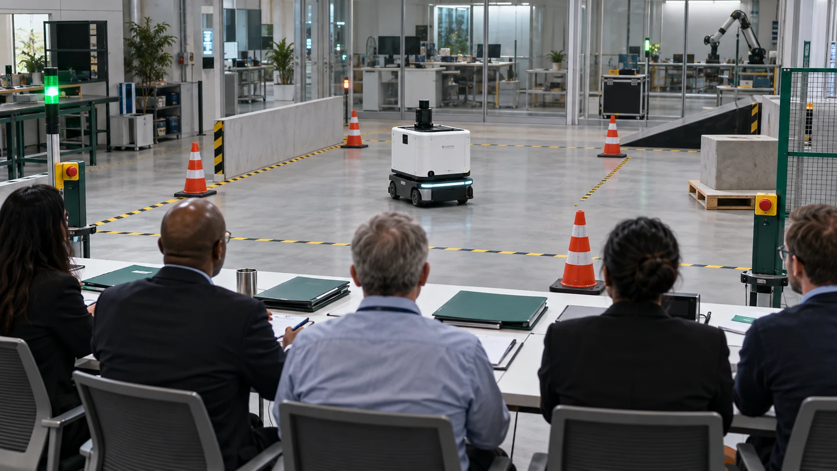 Robotik Governance in der Robotik – redaktionelle Symbolaufnahme [Bildinhalt mit KI erstellt]