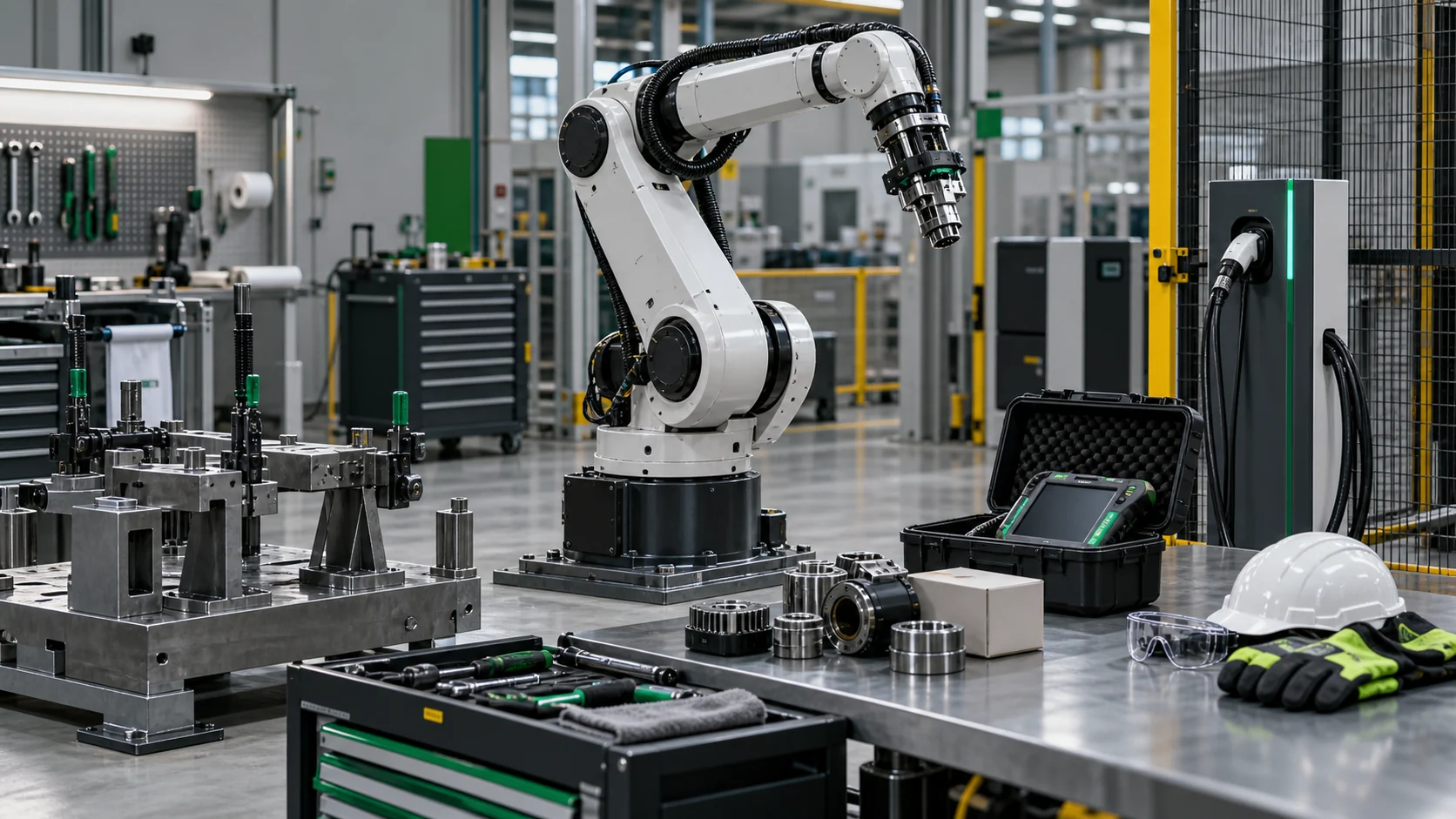 TCO Roboter in der Robotik – redaktionelle Symbolaufnahme [Bildinhalt mit KI erstellt]